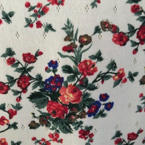 Huntington Ridge floral printed long sleeve top T-shirt Fall GorpCore. Medium - Picture 2 of 7